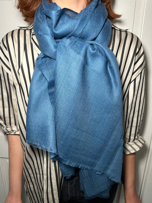 The Goldie Scarf - Blue