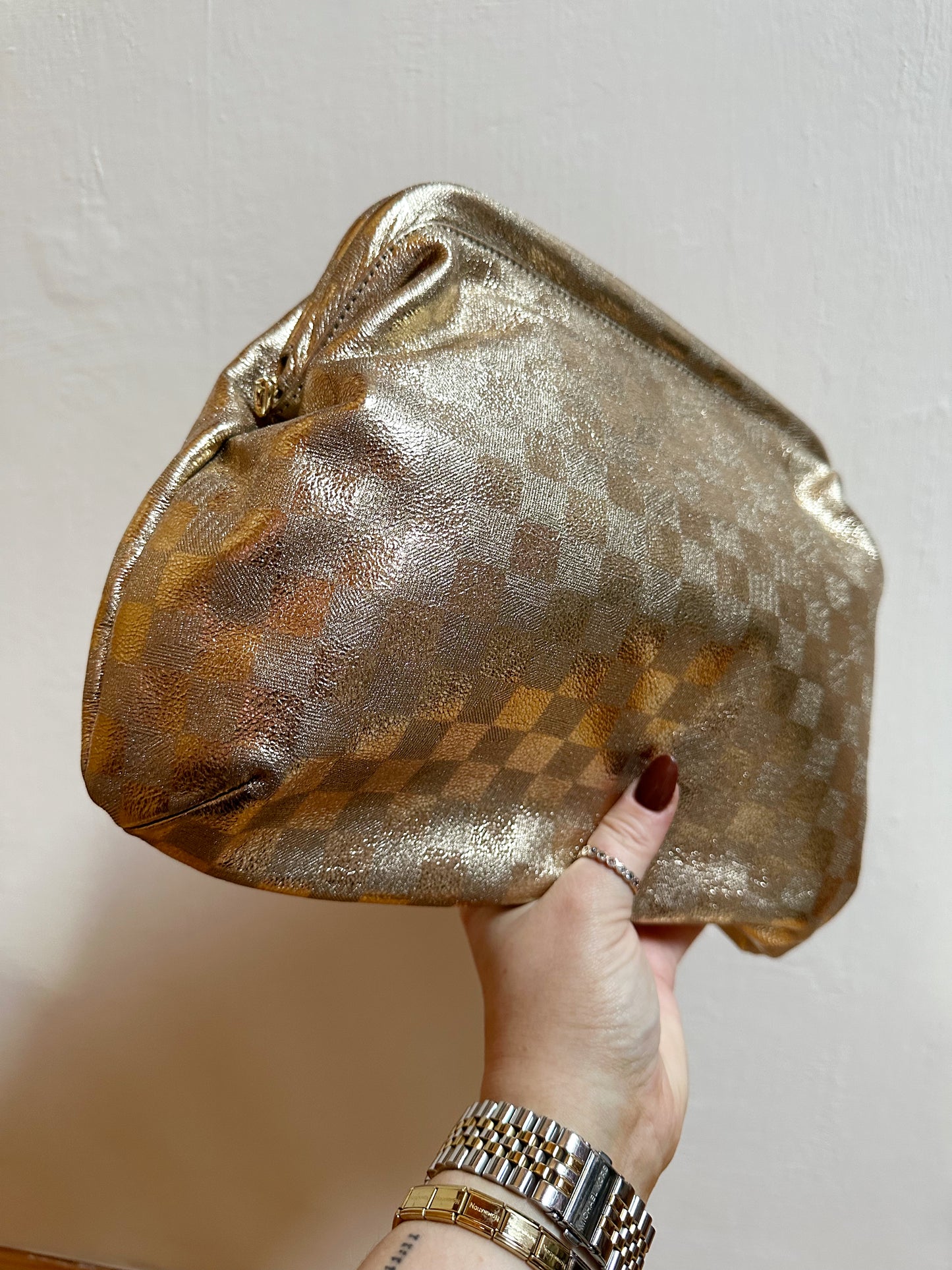 The Alexa Bag - Limited Edition Metallic Gold Print