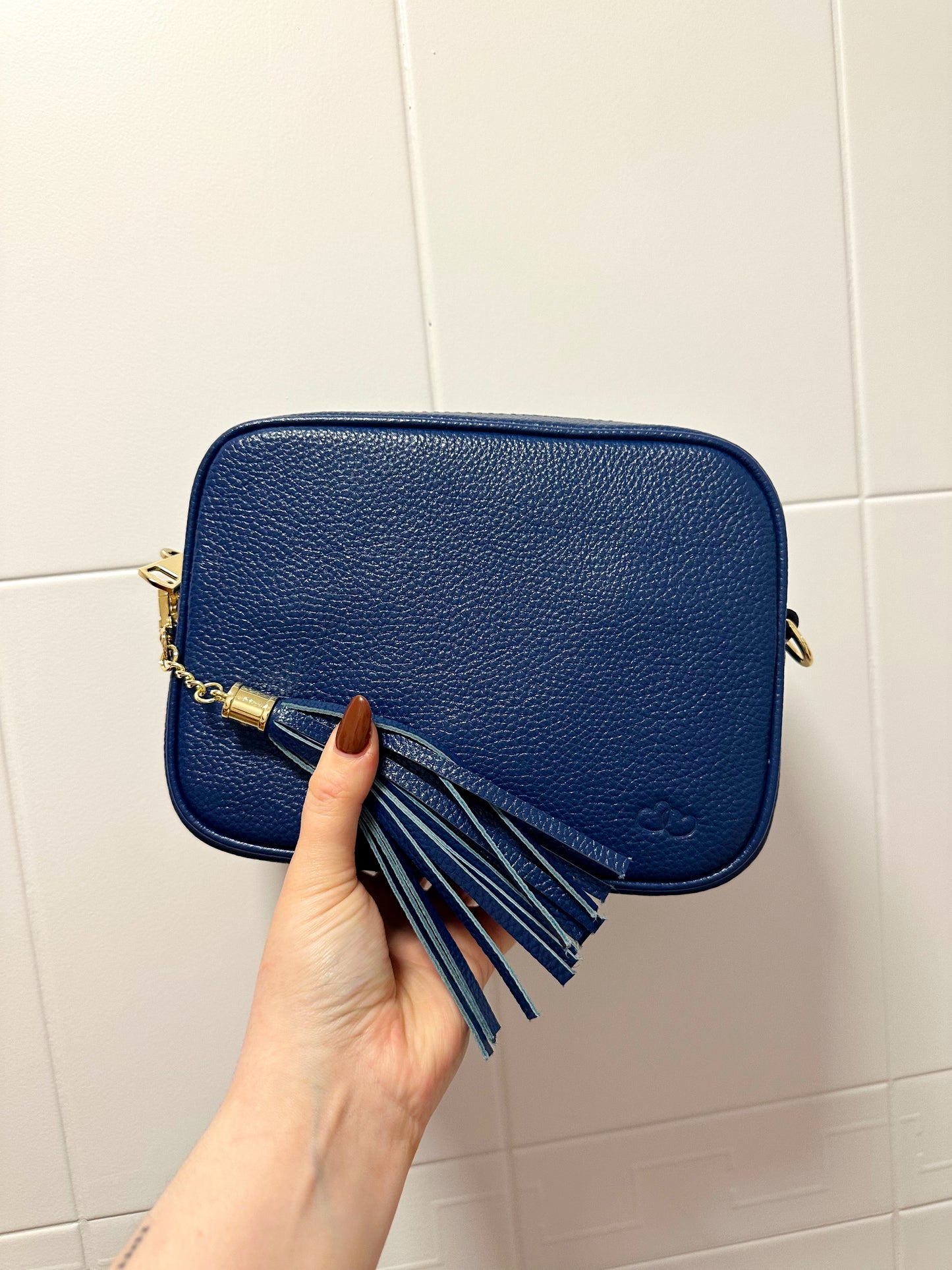 The Amber Bag - Navy Blue
