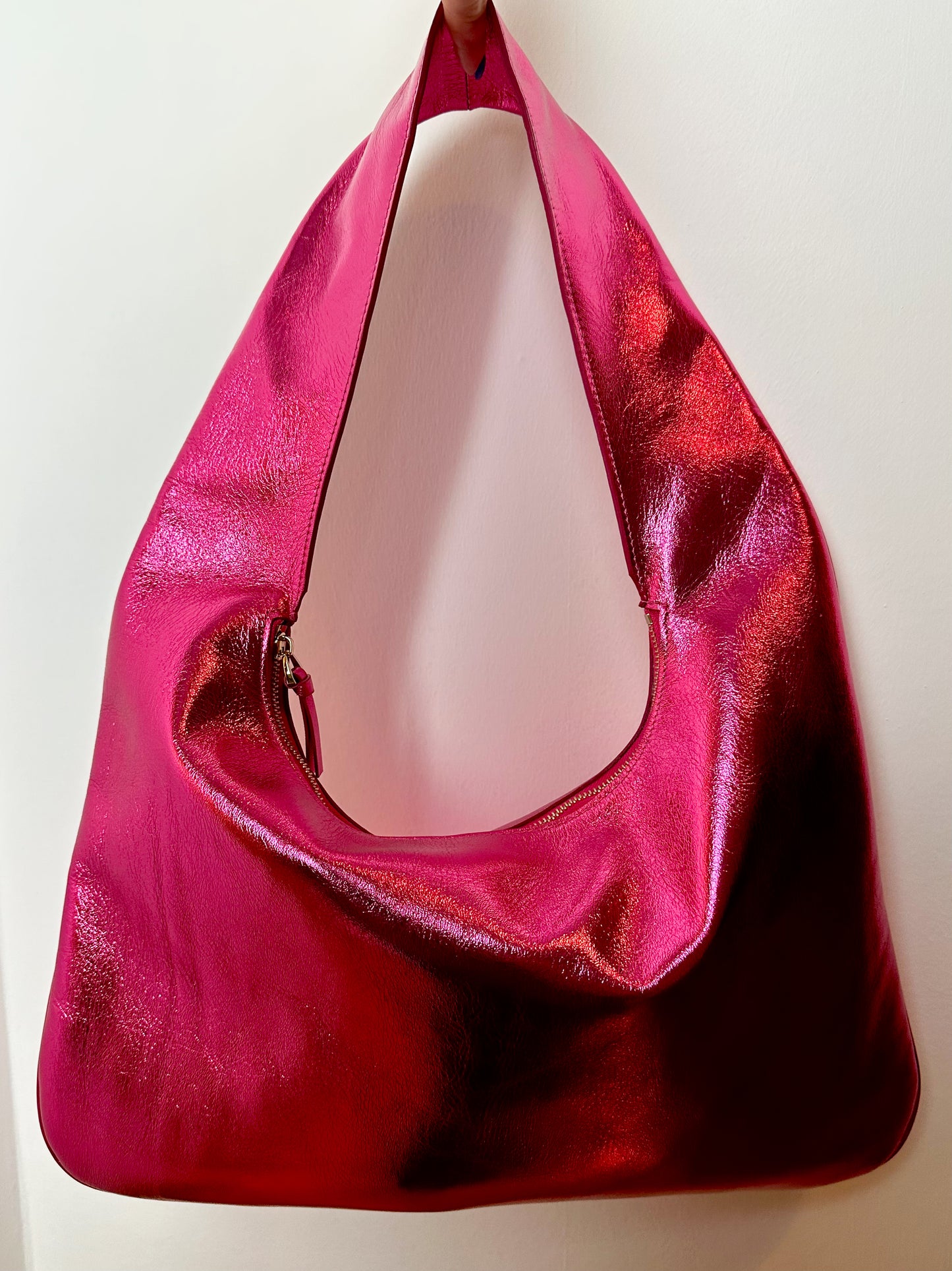 The Kate Bag - Pink Metallic