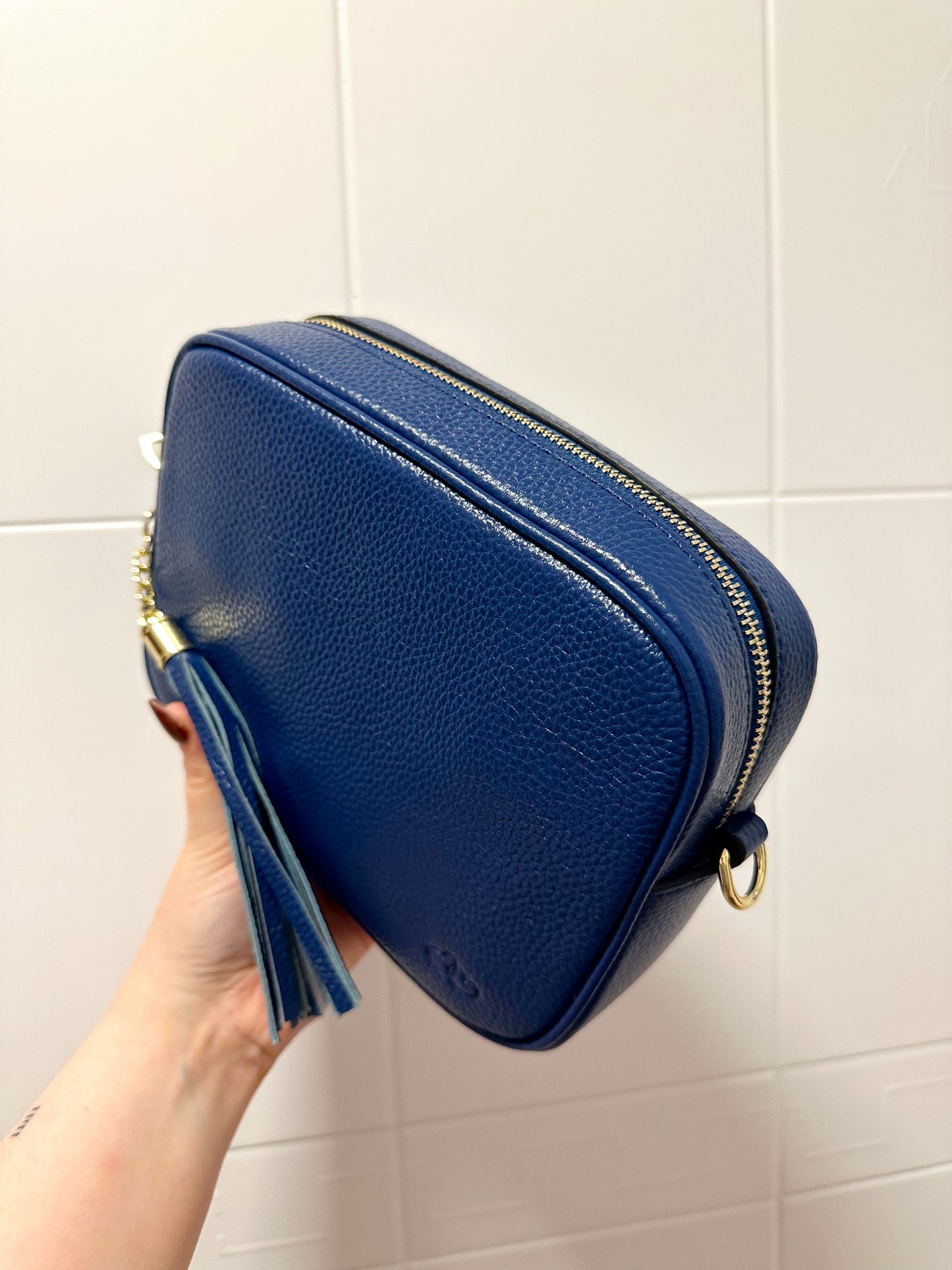 The Amber Bag - Navy Blue